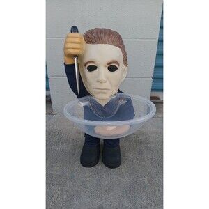 Michael Myers Greeter With Candy Dish Halloween H2O Sporit Halloween check des